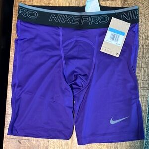 Nike Pro Men's Purple Training Shorts